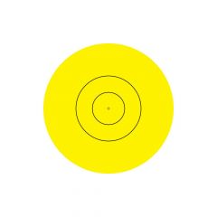 JVD Replacement Gold Target Stickers