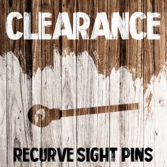 Clearance - Recurve Sight Pins
